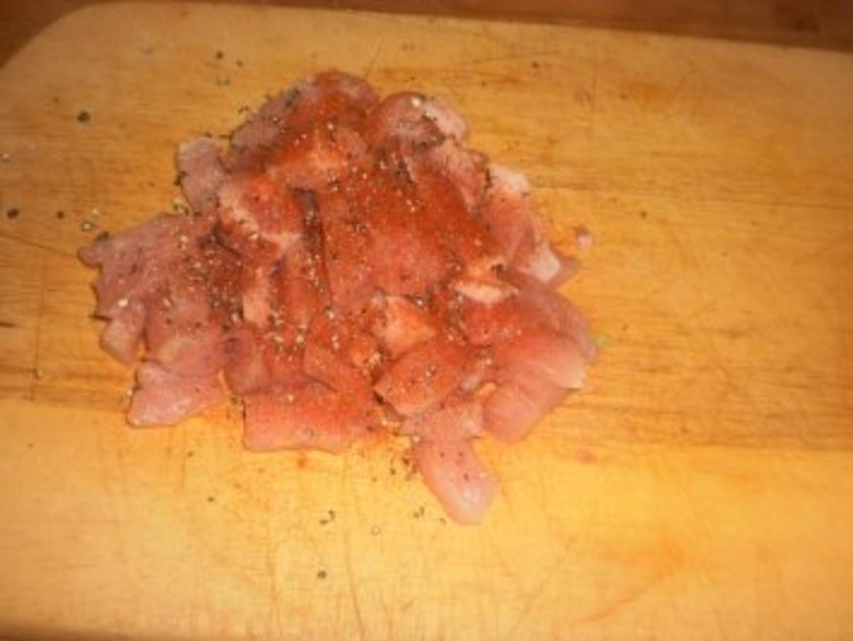 Pilz-Schweinefleisch-Pfanne - Rezept - Bild Nr. 3