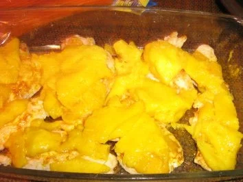 Schnitzelchen asiatische Art , überbacken - Rezept - Bild Nr. 4