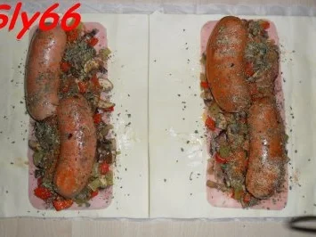 Rezept: Snacks:Knacker im Blätterteig Bild Nr. 21 Snacks:Knacker im Blätterteig - Rezept - Bild Nr. 21