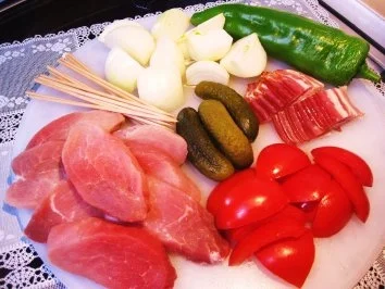 Schaschlik vom Schweinefilet - Rezept - Bild Nr. 3