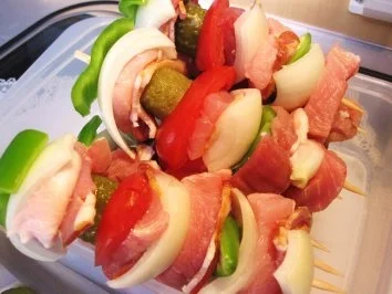 Schaschlik vom Schweinefilet - Rezept - Bild Nr. 5