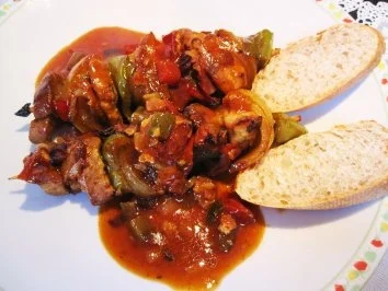 Schaschlik vom Schweinefilet - Rezept - Bild Nr. 7