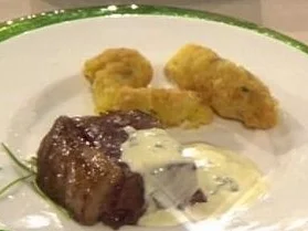 Rezept: Porterhousesteak mit Kräuter-Hollandaise und Kroketten (Bernhard Brink) Porterhousesteak mit Kräuter-Hollandaise und Kroketten (Bernhard Brink) - Rezept