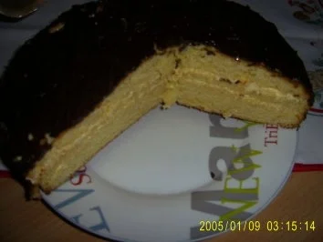 Gefüllter Sandkuchen - Rezept