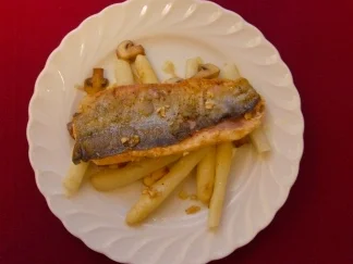 Saiblingsfilets von der Aumühle (Thomas Fuchsberger) - Rezept