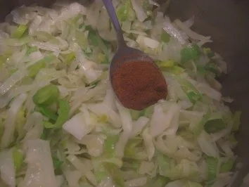 Pikanter Weißkohl- Lauch-Topf - Rezept - Bild Nr. 5