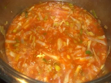 Pikanter Weißkohl- Lauch-Topf - Rezept - Bild Nr. 7