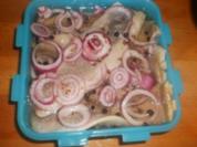 Eingelegter Hering mit Aquavit - Rezept