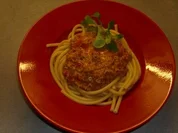 Nudelgerichte: Makkaroni mit einer Hack-Käse-Sosse - Rezept