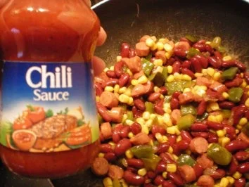 Würzige Würstchenpfanne - Rezept - Bild Nr. 5