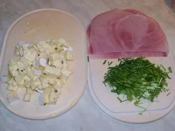 Rezept: Putenrouladen mit Pfefferkäse Bild Nr. 3 Putenrouladen mit Pfefferkäse - Rezept - Bild Nr. 3