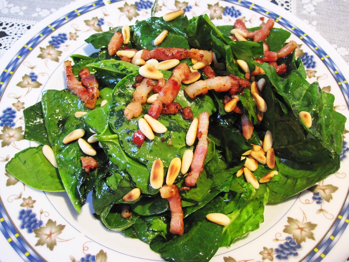 Spinatsalat oder Salat von Spinat ... - Rezept - Bild Nr. 6