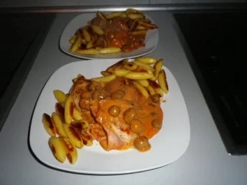 Rezept: Putenmedallions mit Schupfnudeln Putenmedallions mit Schupfnudeln - Rezept