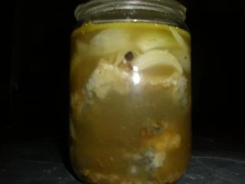 Rezept: Aal satt, Resteverwertung Aal satt, Resteverwertung - Rezept