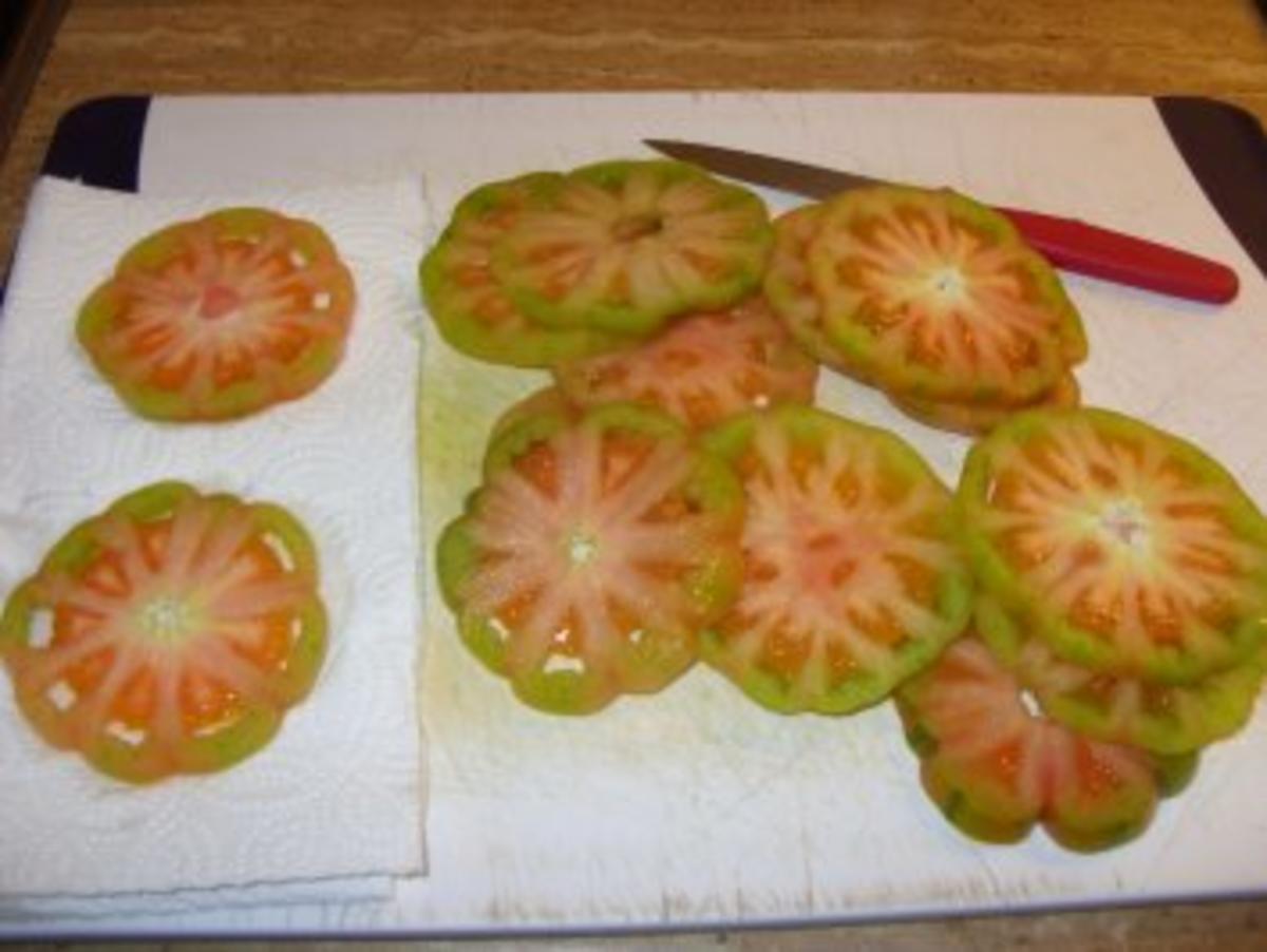 B: Grüne Tomaten - gebraten - Rezept - Bild Nr. 2