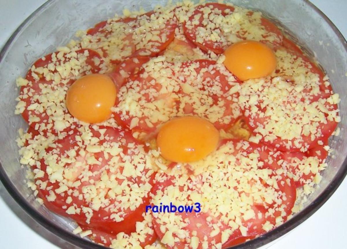 Auflauf: Eier auf Tomaten - Rezept - Bild Nr. 4