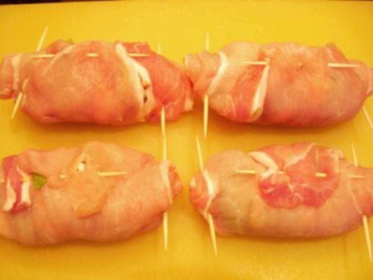 Fleisch: Schweinerouladen Kreta - Rezept - Bild Nr. 7