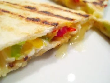 Rezept: Snack: Quesadilla afrutado Snack: Quesadilla afrutado - Rezept