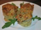 Ziegenkäse-Rucola-Mini-Muffins - Rezept