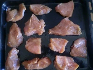 Rezept: Putenbrustscheiben mit Rösti überbacken Bild Nr. 3 Putenbrustscheiben mit Rösti überbacken - Rezept - Bild Nr. 3