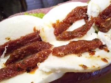 Rezept: Fleisch: Schweinefilet al pesto Bild Nr. 9 Fleisch: Schweinefilet al pesto - Rezept - Bild Nr. 9