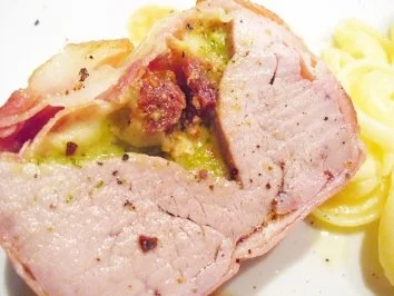 Rezept: Fleisch: Schweinefilet al pesto Bild Nr. 12 Fleisch: Schweinefilet al pesto - Rezept - Bild Nr. 12