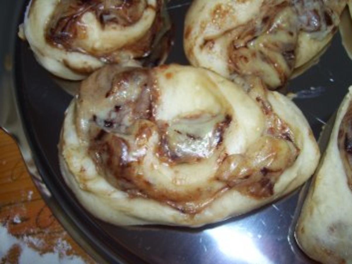 Pudding Schoko Schnecken - einfach - 180 kcal/100g