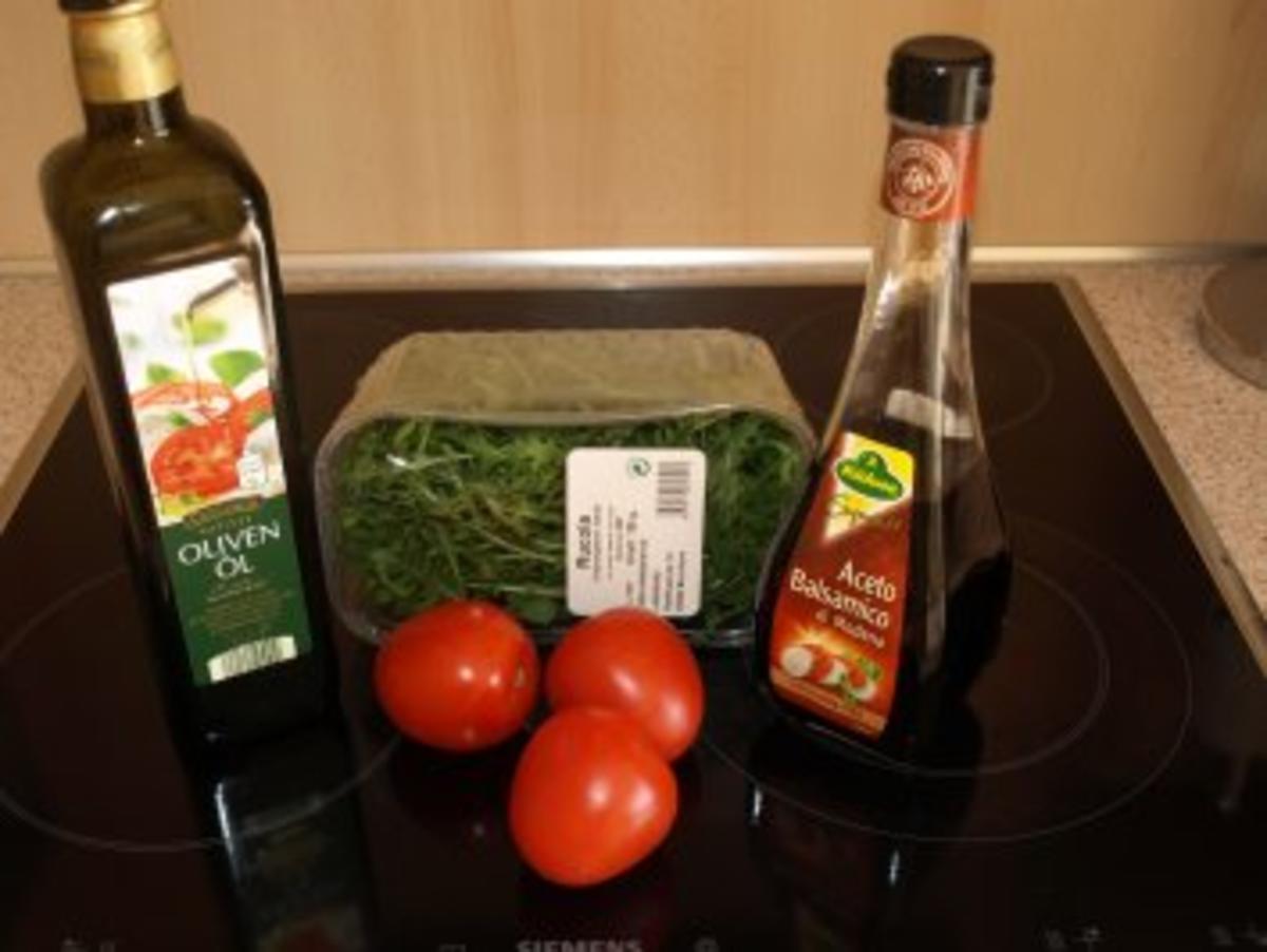 Ruccolasalat mit Tomatendressing - Rezept - Bild Nr. 2