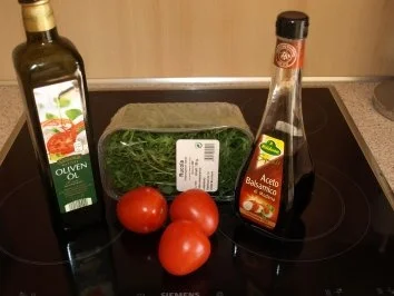 Ruccolasalat mit Tomatendressing - Rezept - Bild Nr. 2