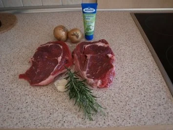 Rezept: Entrecote mit Röstzwiebeln Bild Nr. 2 Entrecote mit Röstzwiebeln - Rezept - Bild Nr. 2