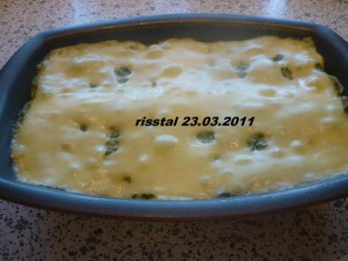 Bandnudeln mit Spinat - Rezept