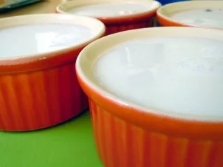 Rezept: Cocco cotta mit Lime Curd und Schoki Bild Nr. 6 Cocco cotta mit Lime Curd und Schoki - Rezept - Bild Nr. 6