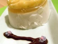 Rezept: Cocco cotta mit Lime Curd und Schoki Cocco cotta mit Lime Curd und Schoki - Rezept