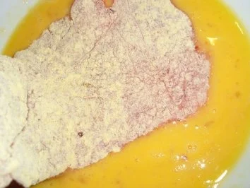 Fleisch: Schweineschnitzel in Kokospanade - Rezept - Bild Nr. 5