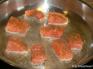 Lachsgeschnetzeltes - Rezept - Bild Nr. 3