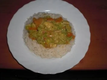 Rezept: Hähnchen-Curry mit Lauch und Möhren Bild Nr. 13 Hähnchen-Curry mit Lauch und Möhren - Rezept - Bild Nr. 13