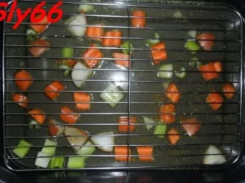 Rezept: Geflügel:Curry-Paprikahuhn Bild Nr. 10 Geflügel:Curry-Paprikahuhn - Rezept - Bild Nr. 10