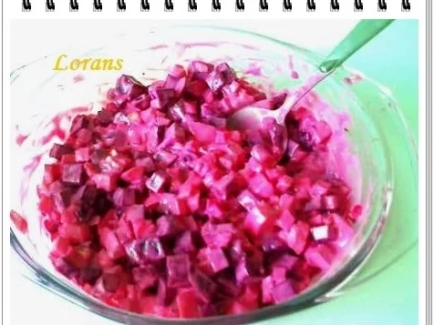 ♠  Matjessalat mit Rote Beete  ♠ - Rezept - Bild Nr. 7
