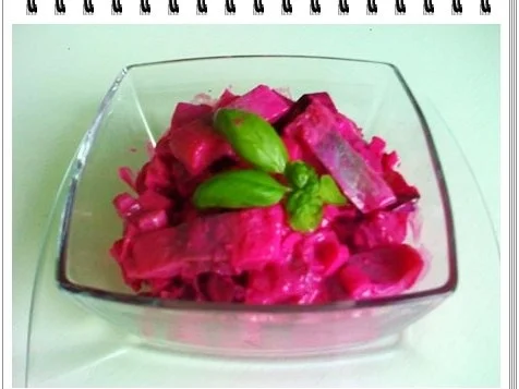 ♠  Matjessalat mit Rote Beete  ♠ - Rezept - Bild Nr. 11