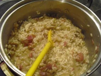 Rezept: Risotto mit Prosciutto Bild Nr. 4 Risotto mit Prosciutto - Rezept - Bild Nr. 4