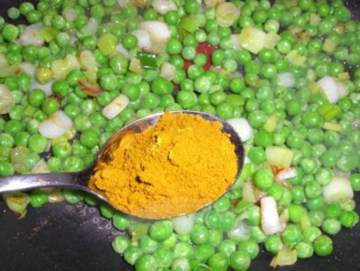 ++ Fleischlos++ Blumenkohl - Curry mit Erbsen und Ei - Rezept - Bild Nr. 4
