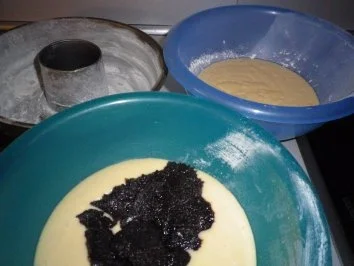 Rezept: Sahne - Mohn - Kuchen Bild Nr. 3 Sahne - Mohn - Kuchen - Rezept - Bild Nr. 3