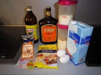 Rezept: Sahne - Mohn - Kuchen Bild Nr. 4 Sahne - Mohn - Kuchen - Rezept - Bild Nr. 4