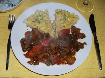 Honig - Geschnetzeltes - Rezept