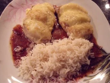 Überbackene Steaks mit Birne - Rezept