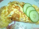 Omelett ~ herzhaft gefüllt ~ mit Bratkartoffeln - Rezept