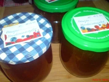 Rezept: Eingemachtes:..... ~ Orangen - Mandarinen - Gelee ~ Eingemachtes:..... ~ Orangen - Mandarinen - Gelee ~ - Rezept