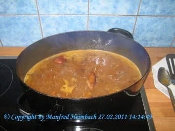 Rezept: Fleisch – Manfred’s Schweinekrustenbraten in Pfifferlingsrahm Bild Nr. 3 Fleisch – Manfred’s Schweinekrustenbraten in Pfifferlingsrahm - Rezept - Bild Nr. 3