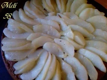 Backen: Birnen-Cappuccino-Torte - Rezept - Bild Nr. 3