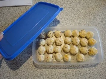 Forellen Pralinen an mariniertem Feld Salat - Rezept - Bild Nr. 7